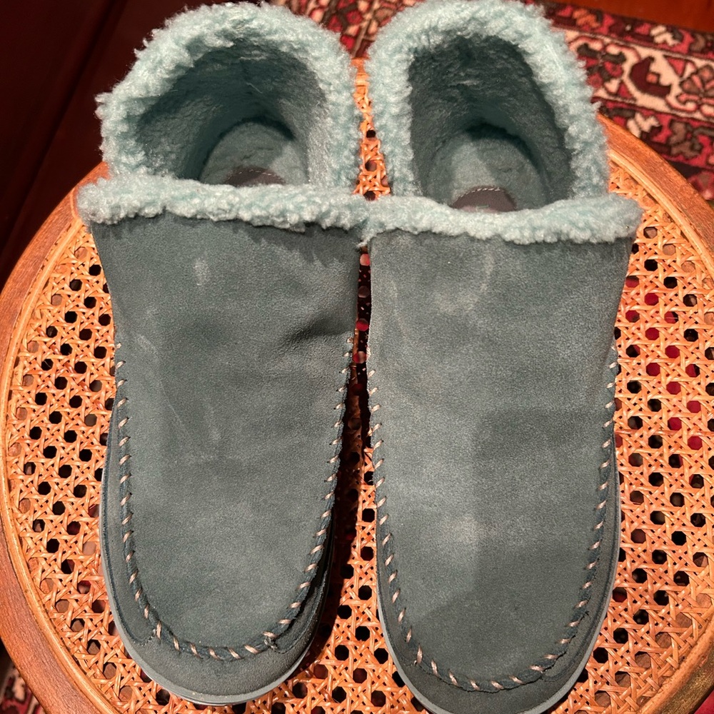 LL BEAN Women’s wicked good slipper boot moc
